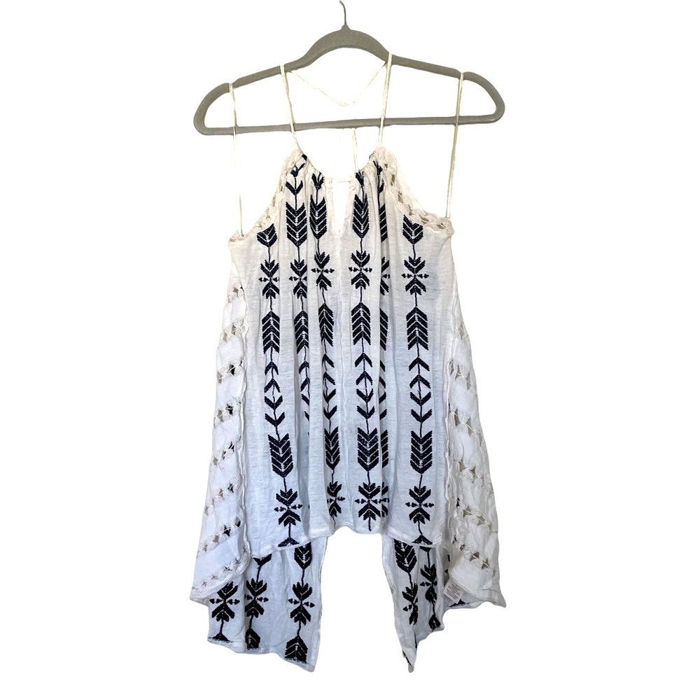 Free People BoHo Open Back Tank-Top